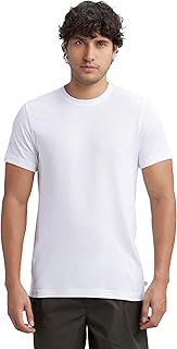 MC06 Men's Super Combed Cotton Sleeved Regular Fit Inner T-Shirt with Extended Length for Easy Tuck