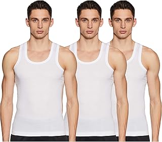 Men's Regular Fit Vest (Pack of 3)