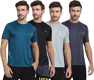 Men's Solid Regular Fit T-Shirt